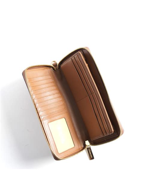 michael kors travel continental wallet.